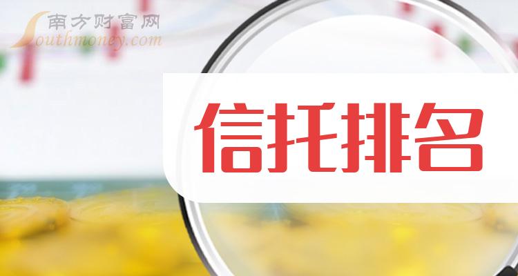 最新2024年信托公司排名揭晓